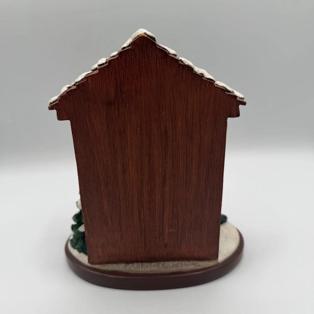 Kansas Jayhawks Welcome Home Santa‎ Claus Figurine Christmas NCAA Memory Company